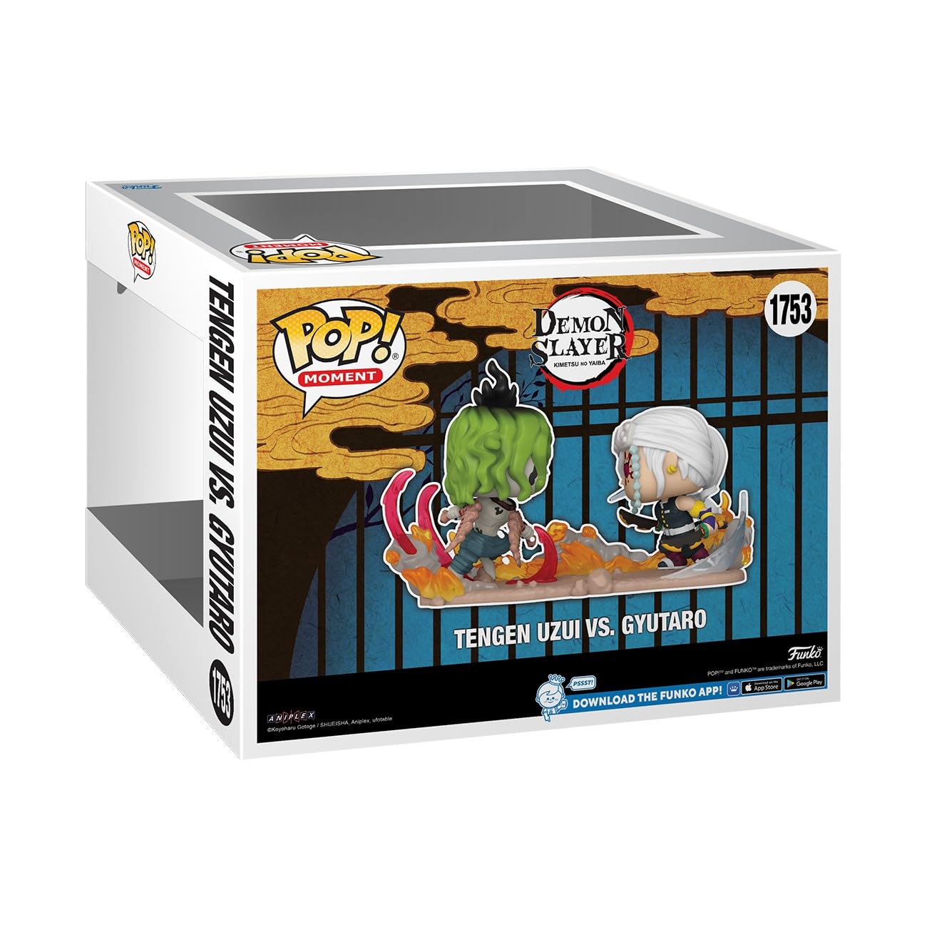 Funko POP Moments: DS - Tengen Uzui Vs Gyutaro - Demon Slayer - Collectable Vinyl Figure - Gift Idea - Official Merchandise - for Kids & Adults…