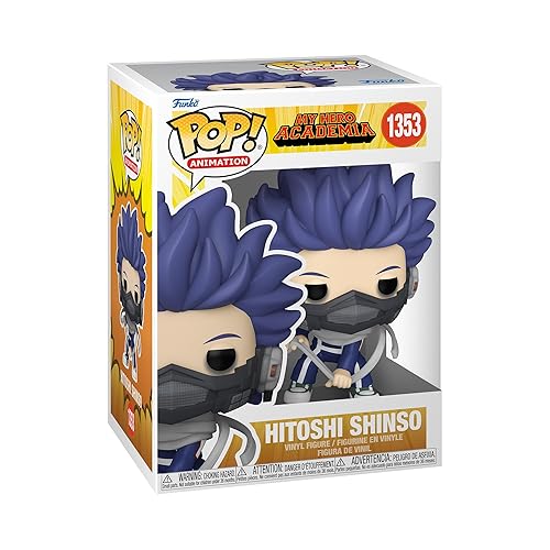 Funko POP! Animation: MHA - Hitoshi Shinso - 1/6 Odds for Rare Chase Variant - My Hero Academia - Collectable Vinyl Figure - Gift Idea - Official…