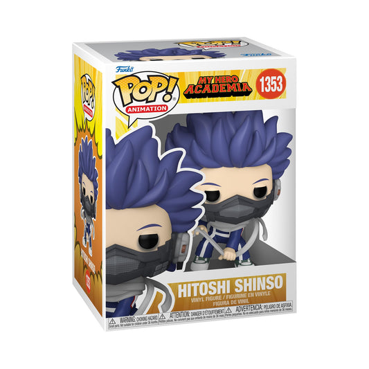 Funko POP! Animation: MHA - Hitoshi Shinso - 1/6 Odds for Rare Chase Variant - My Hero Academia - Collectable Vinyl Figure - Gift Idea - Official…