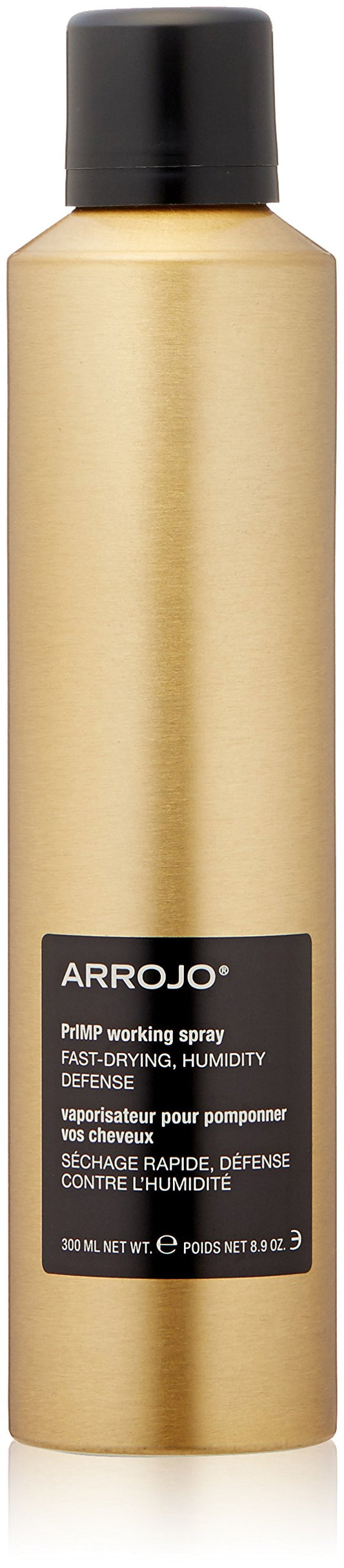 ARROJO Primp Working Spray for Hair - Fast Drying Hair Spray, Humidity Defense Hair Styling Working Spray - Adds Shine & Hold - Conditioning Grip