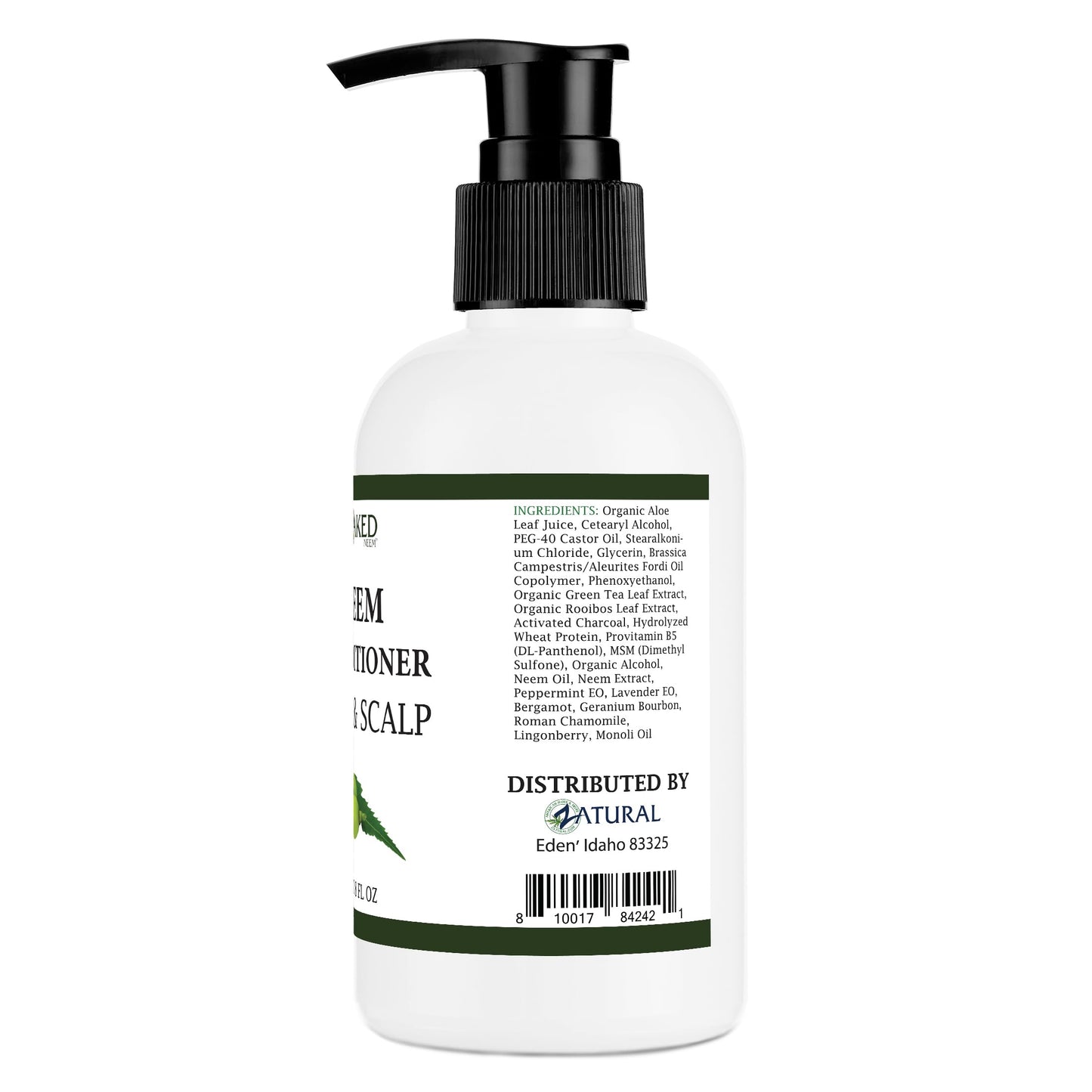 Zatural Neem Scalp & Hair Conditioner | Deep Conditioning Formula with Botanical Extracts | Supports Hair Softness, Shine, and Manageability (8 Fl Oz)