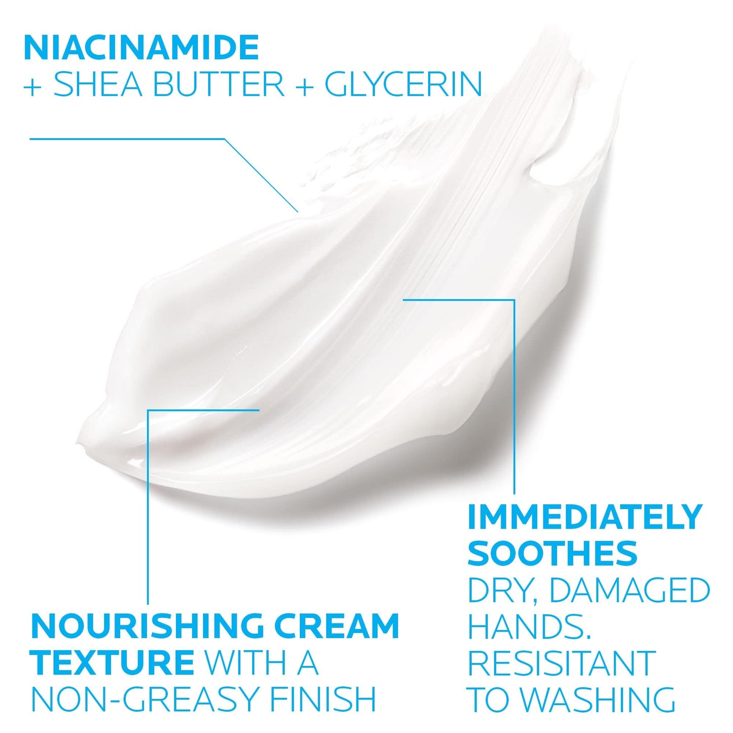 La Roche-Posay Cicaplast Hand Cream, Instant Relief Moisturizing Hand Lotion for Dry Hands, Shea Butter Lotion for Dry Cracked Hands, Non Greasy Beauty and Personal Care La Roche-Posay