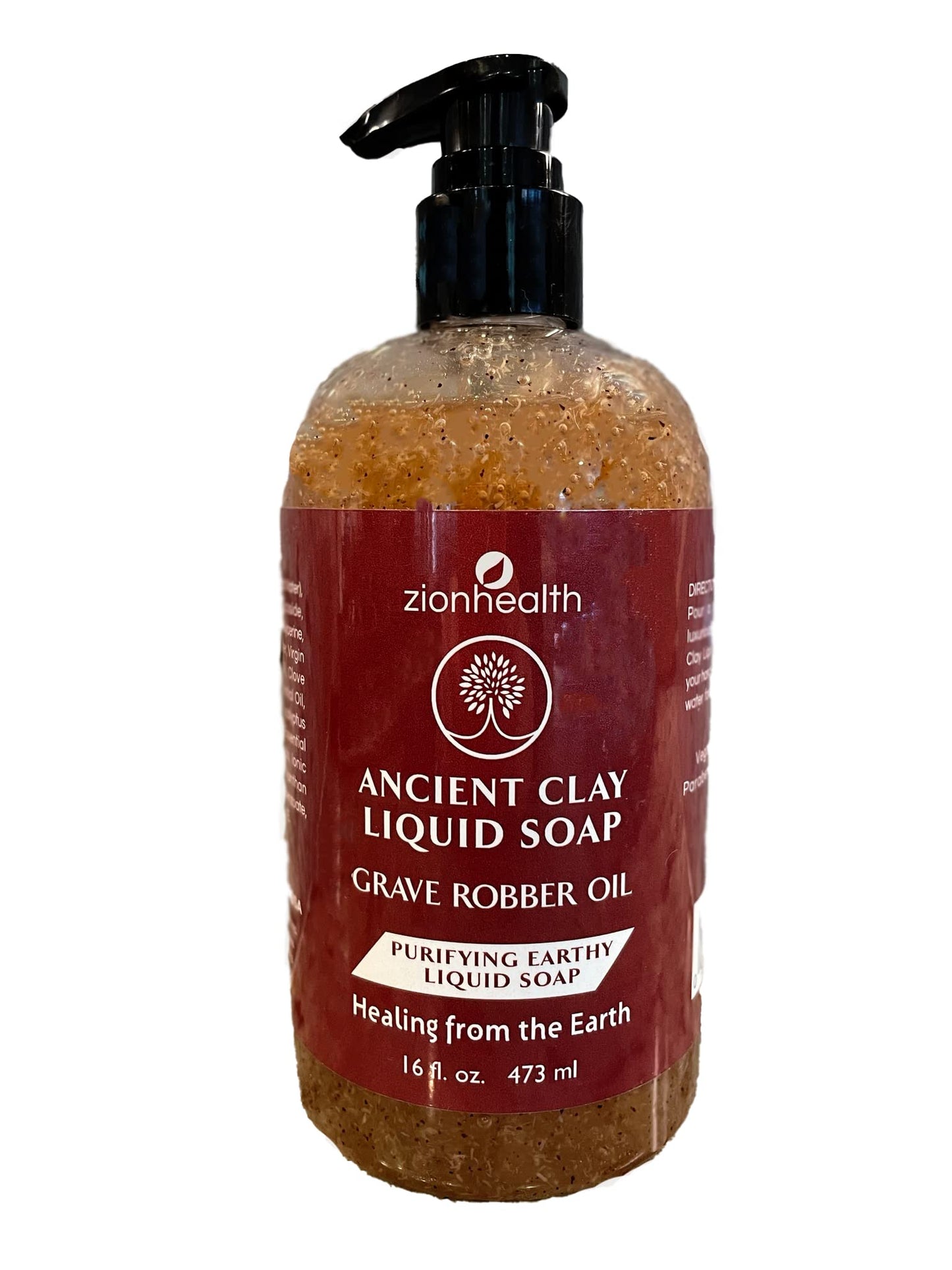 Zion Health Liquid Soap 16 oz Grave Robber Oil