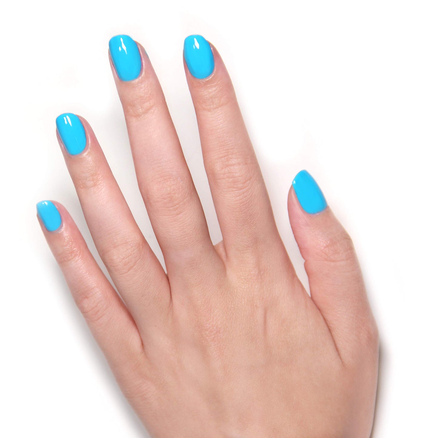 LONDONTOWN UV/LED Gel Nail Polish, Glossy Neon Blue, Cabana Boy, 0.4 Fl Oz, Long Lasting, Chip Resistant High Shine Color Beauty & Personal Care LONDONTOWN
