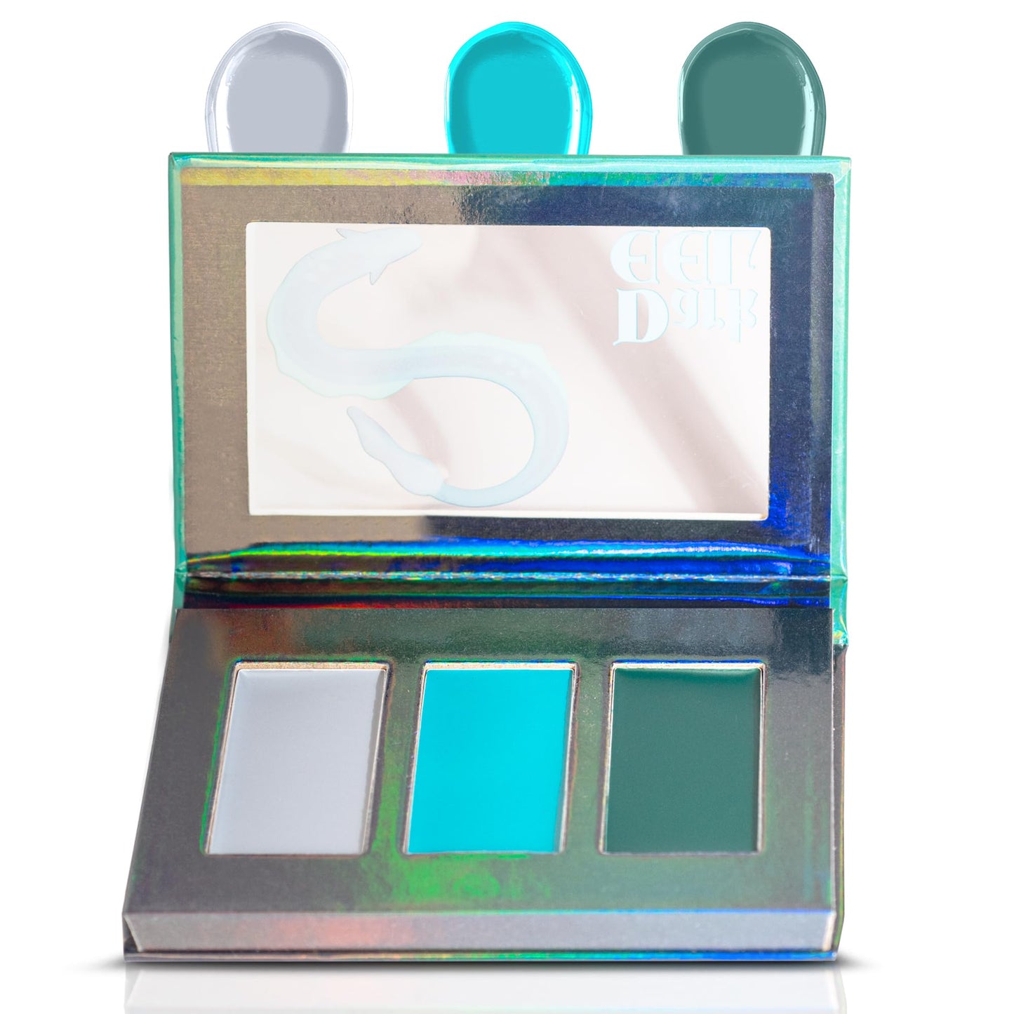 Profusion Cosmetics Sea Witch 3 Colors Face & Body Paint, Highly Pigmented Creamy Shades, Smudge-Proof Long-Lasting Wear for Creative Makeup & Costume