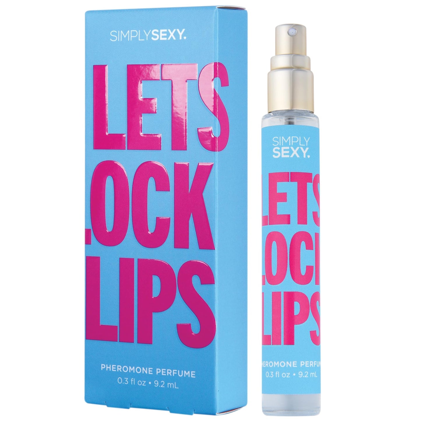 SIMPLY SEXY Affirmations Let's Lock Lips Pheromone Perfume - Soft Floral Fragrance with Notes of Natural Bergamot, Lemon, Cardamon, Mimosa and Violet