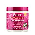 Mielle Organics Babassu & Mint Deep Conditioner with Protein, Moisturizing & Conditioning Deep Treatment, Hydrating Repair for Dry, Damaged, & Frizzy
