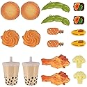 10 Pairs Hair Clips for Styling Salon Simulation Pattern Funny Cartoon Hair Accessories (Type A)