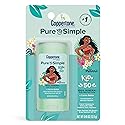 Coppertone Pure and Simple Kids Exclusive Disney Moana Sunscreen Stick SPF 50, Hypoallergenic, Mineral Sunscreen for Kids, Water Resistant, Oxybenzone