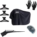 STARTER TOOL KIT FOR Brazilian Keratin Blowout Treatment and Hair Straightening & Coloring Tools Kit Hair Dresser Cape Coloring Brush/comb Hair Clips