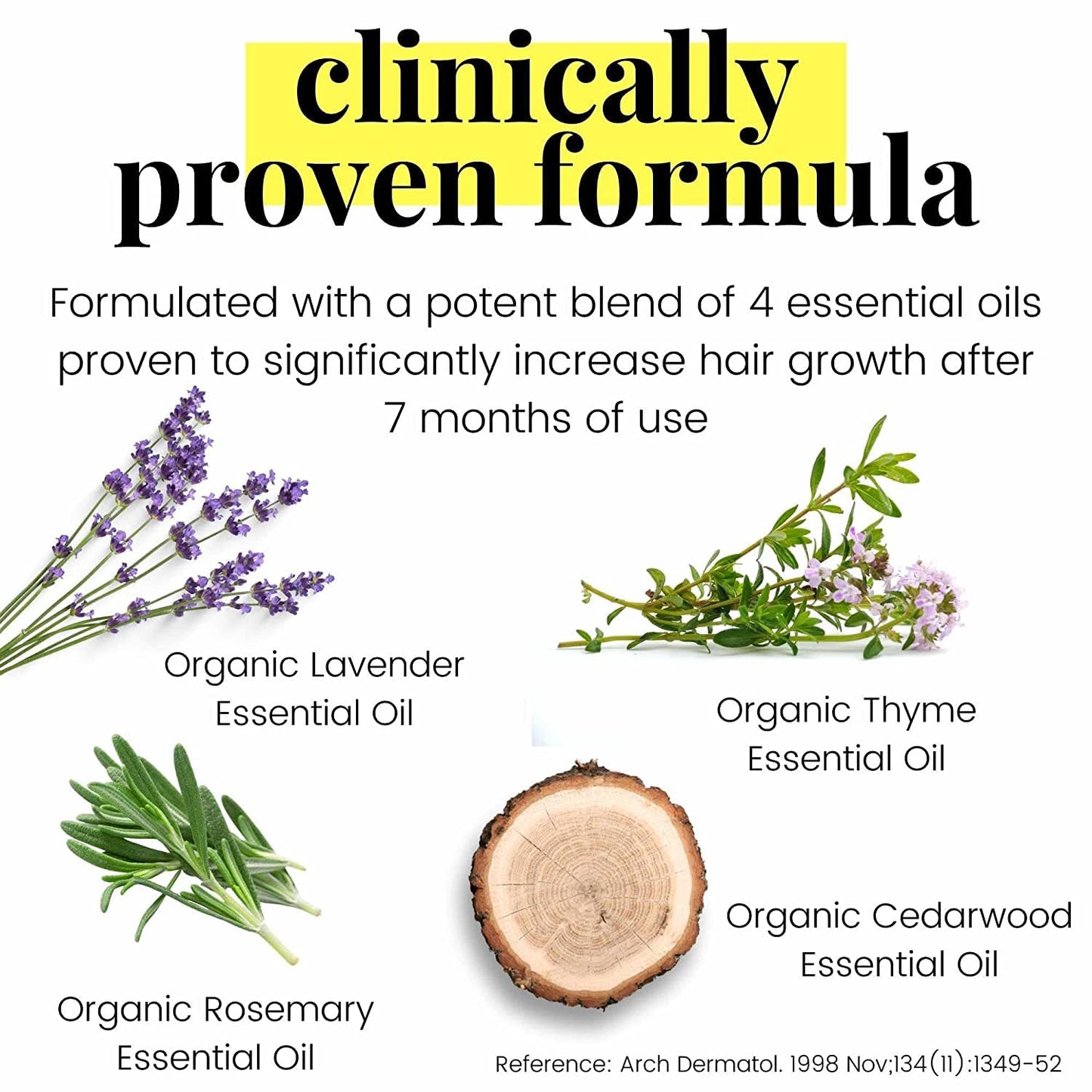 Vegan Mia USDA Organic Rosemary Oil for Hair Growth with Castor Oil & More - Scalp Oil Treatment & Intense Nourishment to Get Healthier, Thicker