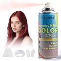 Red Hair Spray, Seaboll Temporary Hair Color Spray for Kids Women Men-4.06 oz- Safe Non Sticky Washable One Day Hair Dye Spray,Disposable Accessories