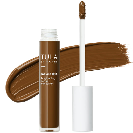 TULA Skin Care Radiant Skin Brightening Serum Concealer - Conceals Dark Circles & Discoloration, Longwearing & Crease-Resistant, Brightens the