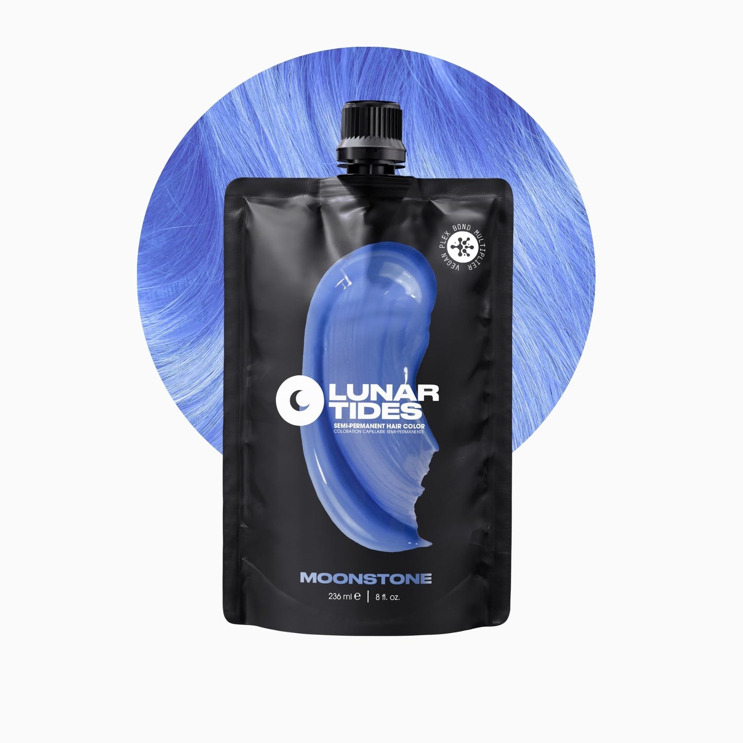 Lunar Tides Semi-Permanent Hair Color (43 colors) (Moonstone, 8 fl. oz.)