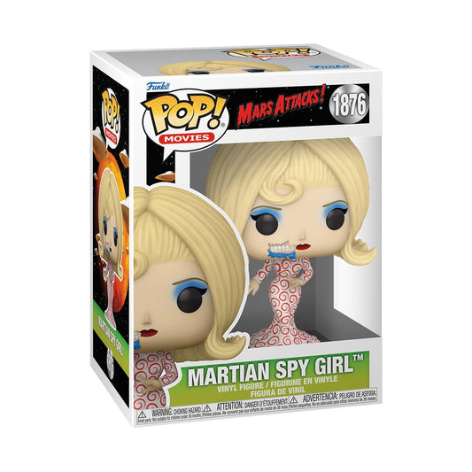Funko Pop Movies: Mars Attacks - Alien Woman - Martian Spy Girl - Mars Attacks Film - Collectable Vinyl Figure - Gift Idea - Official Merchandise…