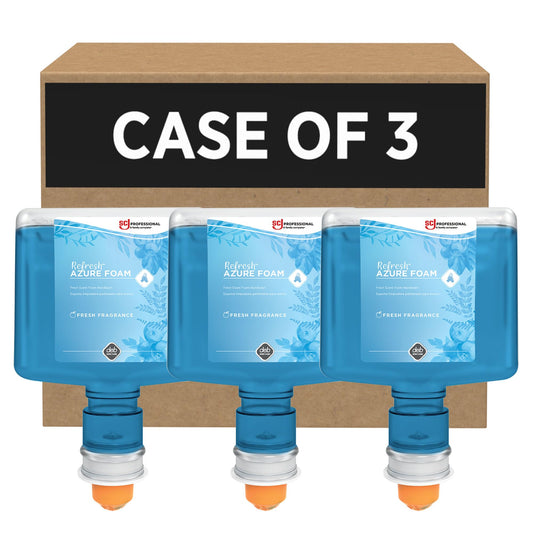 SC Johnson Professional REFRESH AZURE FOAM HAND SOAP 1.2 LITER TOUCH FREE, 3 PACK Beauty & Personal Care SC Johnson Professional