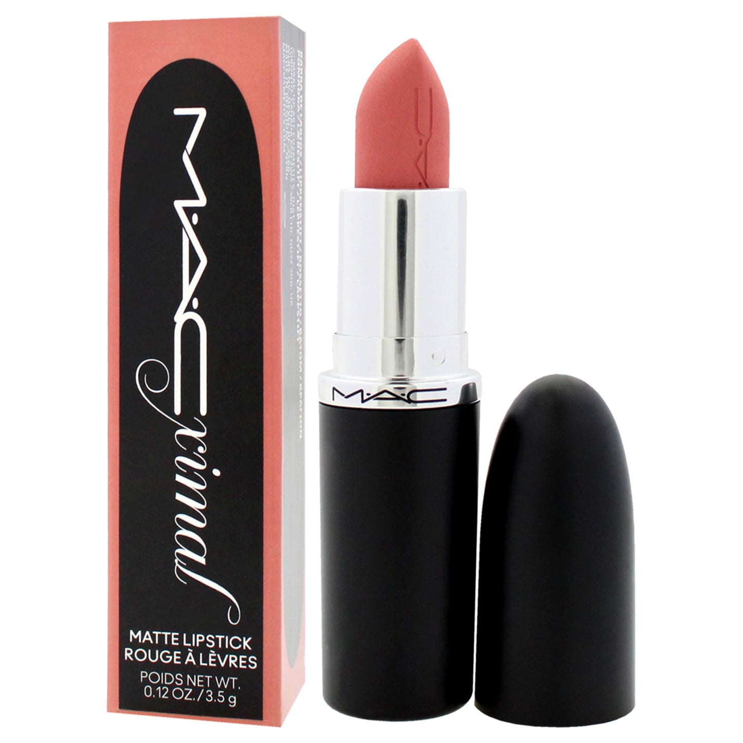 Macximal Matte Lipstick - 606 Kinda Sexy by MAC for Women - 0.12 oz Lipstick