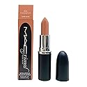 MAC Ximal Sleek Satin Lipstick - 836 Fleshpot (Warm light beige flesh tone like nude) .12 Oz / 3.5 g