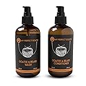 My Perfect Goatee Beard Wash and Conditioner Set for Men - Complete Beard Care Kit - 8.5oz Each - Softens & Strengthens - Eliminates Itch & Dandruff