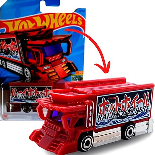 Hot Wheels Raijin Express, HW Haulers 1/5 Treasure Hunts