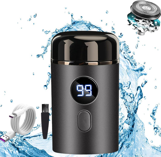 NTDRULFK Electric Razor for Men & Women, Upgrade 18-Blade, 3D Micro Float Shaver, IPX7 Waterproof, Portable & Travel-Friendly, Modern Style, Gray Beauty and Personal Care NTDRULFK