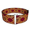 Belt Women's Cinch Harry Potter Gryffindor Crest Plaid Reds Gold 23 to 44 Inches