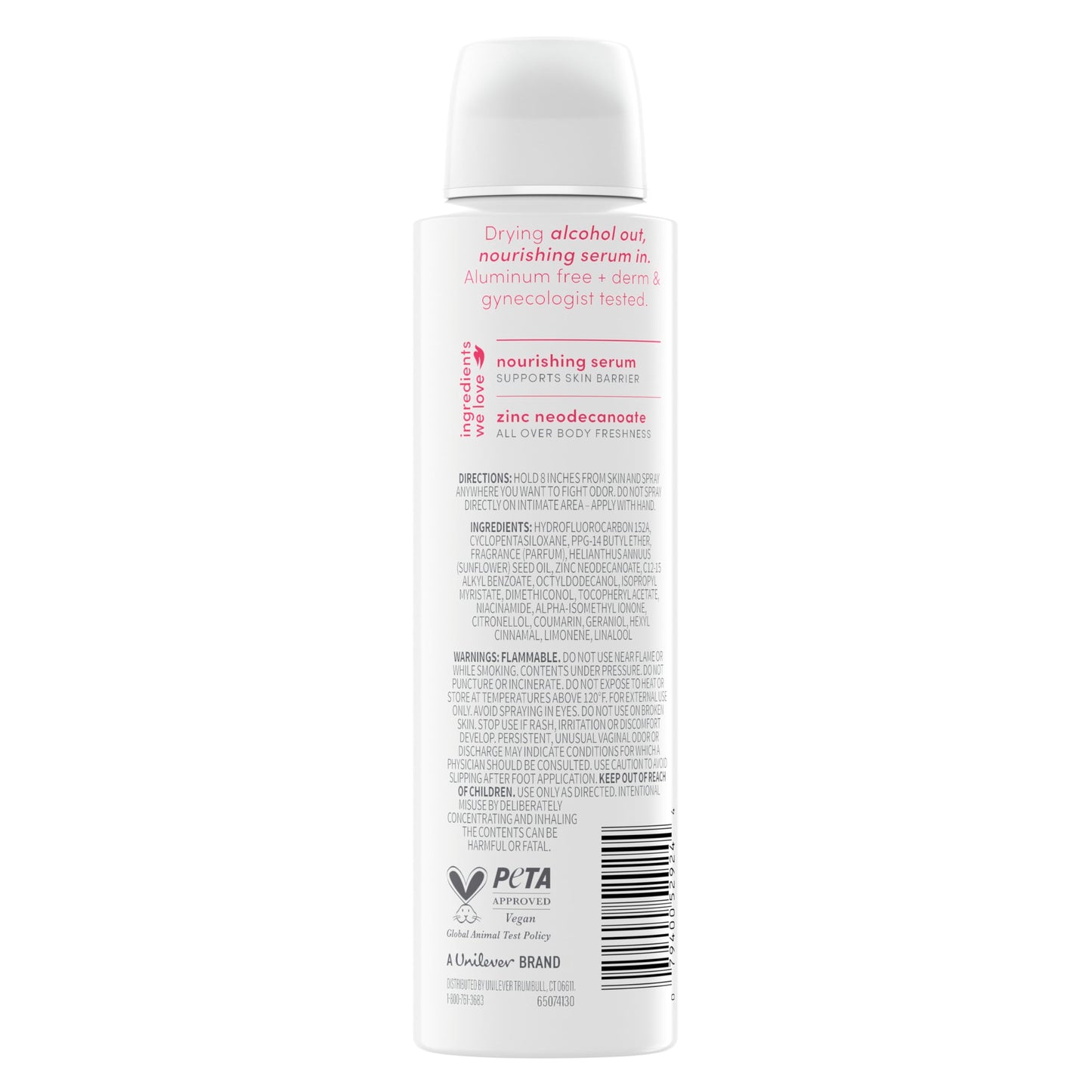 Dove Whole Body Deodorant Spray for Women, Alcohol Free, Scent: Berry Blush, 4 oz Beauty and Personal Care Dove