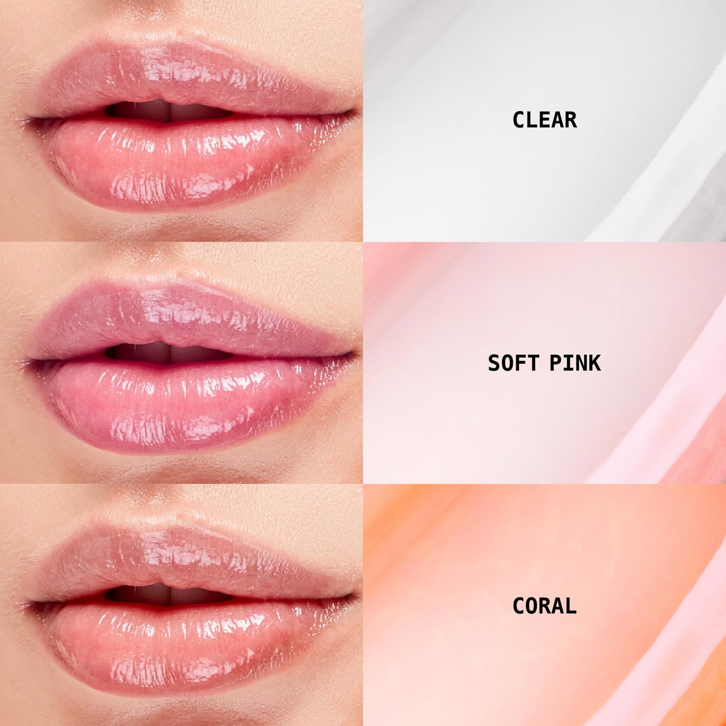 Ruby Kisses Lip Oil Booster, Hydrating Lip Gloss with Nourishing Natural Oil Blend, Jumbo Wand for Easy Application, Non-Sticky Formula (Soft Pink)