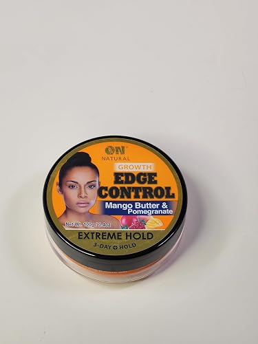 On Natural Edge Control Extreme Hold-Mango Butter and Pomegranate (1oz)