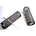 2 Pack HAIR STYLING BRUSH ROLLERS & PINS Hair Curlers 7/8" x 3" Bristles (12 Rollers)