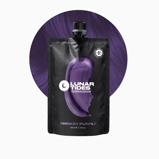 Lunar Tides Semi-Permanent Hair Color (43 colors) (Smokey Purple, 8 fl. oz.)