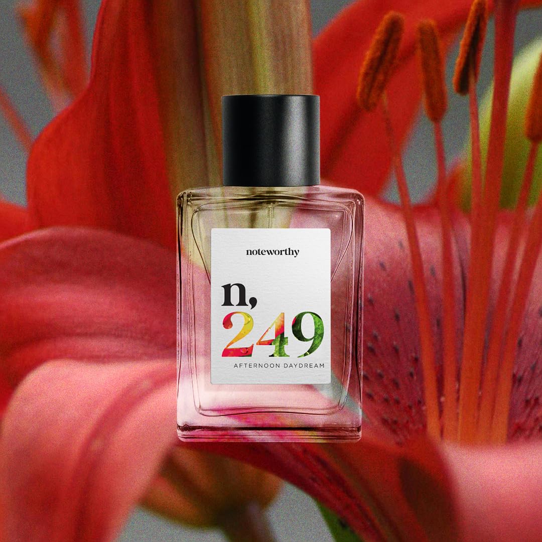 Noteworthy n,249 Afternoon Daydream Eau De Parfum -Bergamot, Ginger Lily, Wood | Sophisticated, Warm Fragrance for Any Occasion | Long-lasting Unisex Beauty & Personal Care Noteworthy