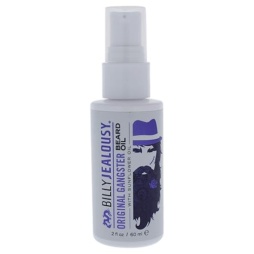 Billy Jealousy Beard Oil for Men, Weightless, Low Shine, and Hydrating Beard Moisturizer for Softer Hair, Helps Prevent Itching and Flakes, Original