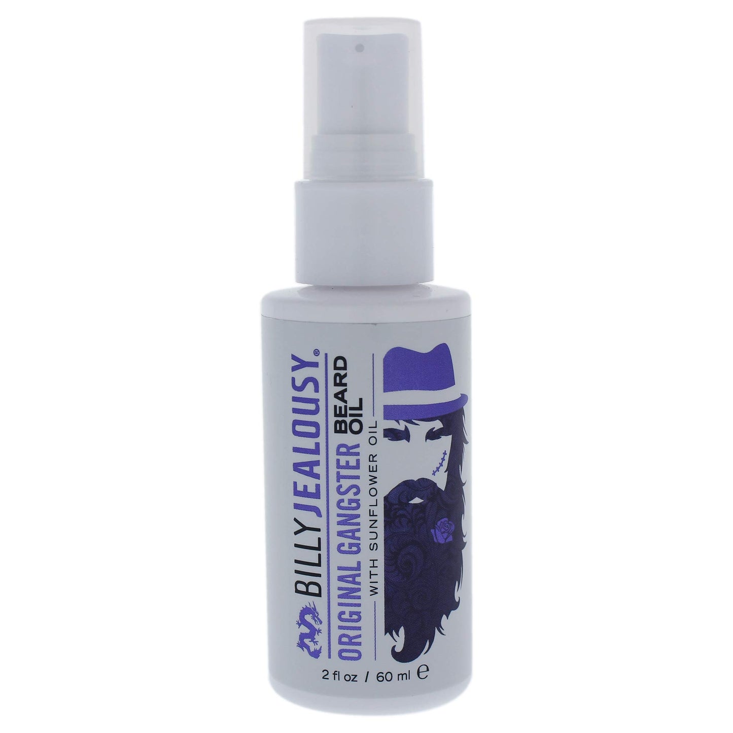 Billy Jealousy Beard Oil for Men, Weightless, Low Shine, and Hydrating Beard Moisturizer for Softer Hair, Helps Prevent Itching and Flakes, Original