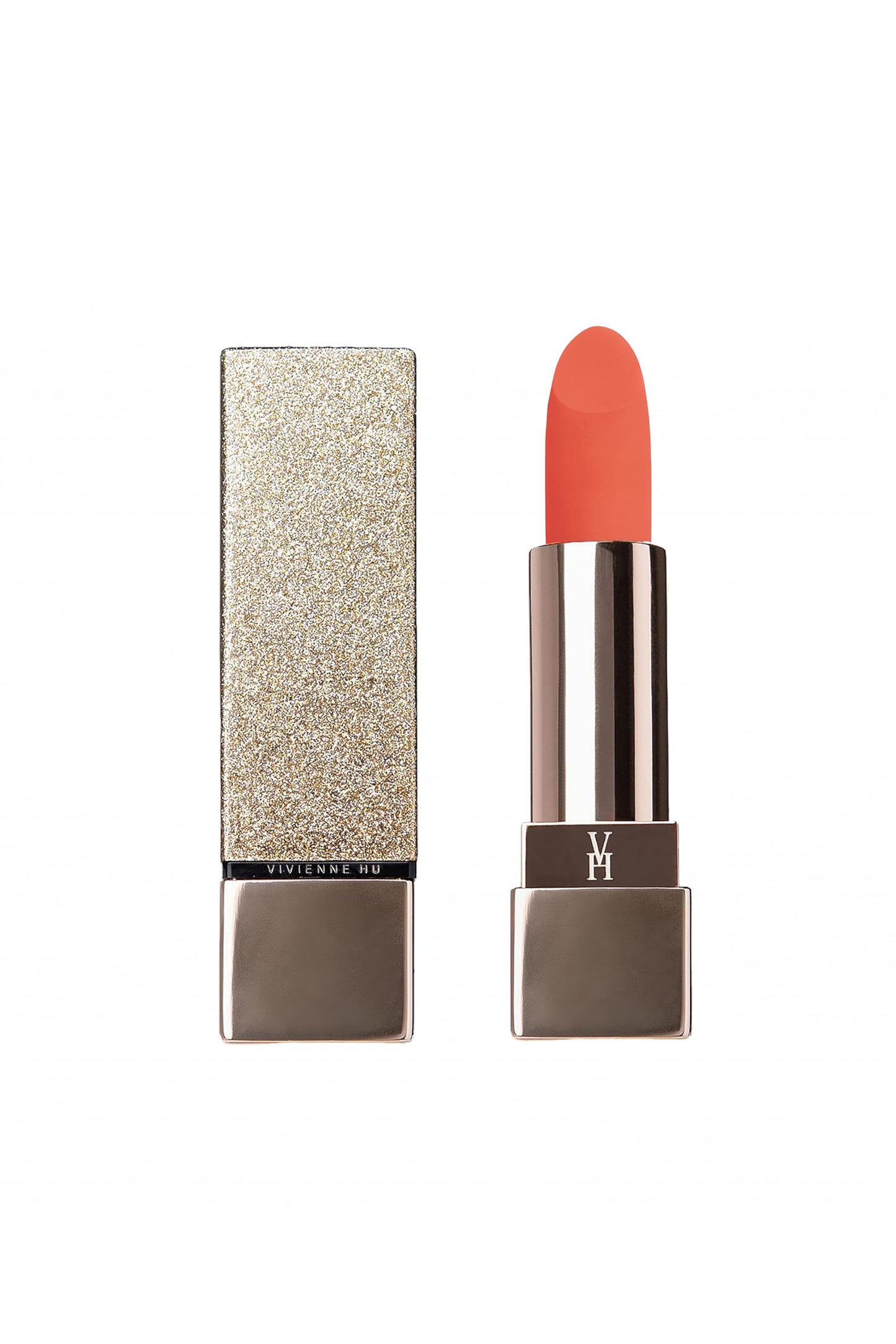 VH VIVIENNEHU NEW YORK GOLDSAND LONG LASTING CREAMY SATIN AND SOFT MATTE LIPSTICK