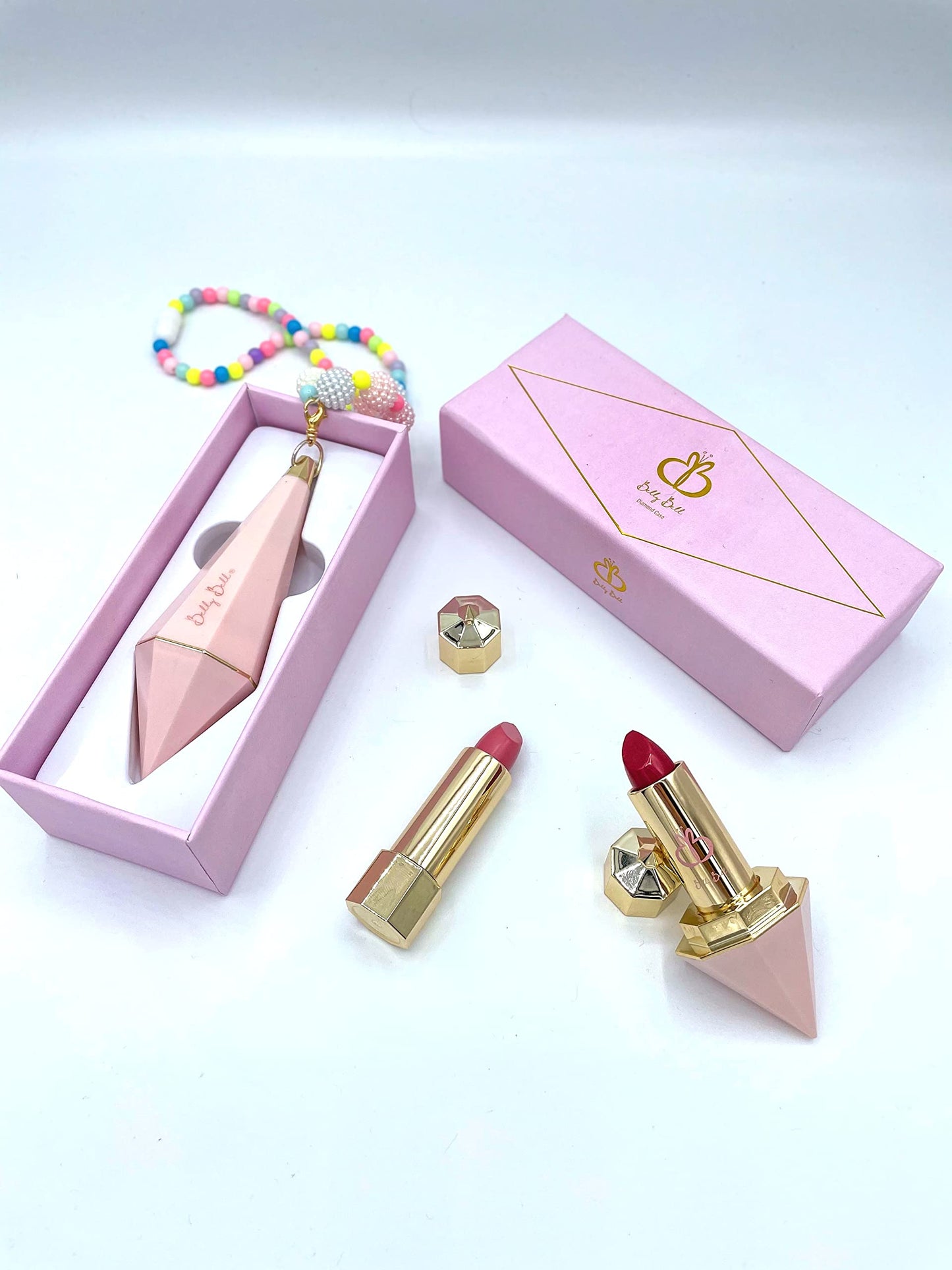 Belly Bell Kids Diamond Lipstick Set