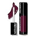Revlon ColorStay Satin Ink Liquid Lipstick, Longwear Rich Lip Colors, Formulated with Black Currant Seed Oil, 022 Black Cherry, 0.17 fl oz