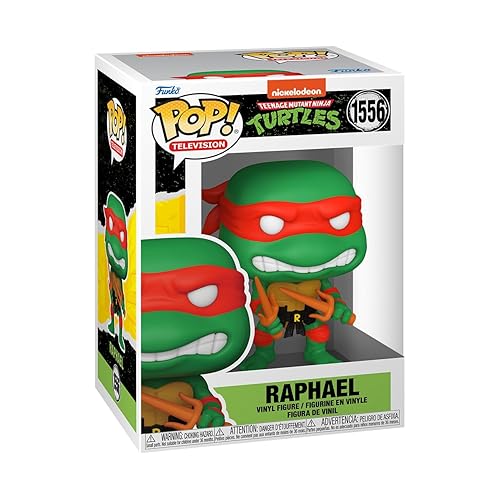 Funko POP! TV: Teenage Mutant Ninja Turtles (TMNT) - Raphael - Collectable Vinyl Figure - Gift Idea - Official Merchandise - for Kids & Adults - TV…