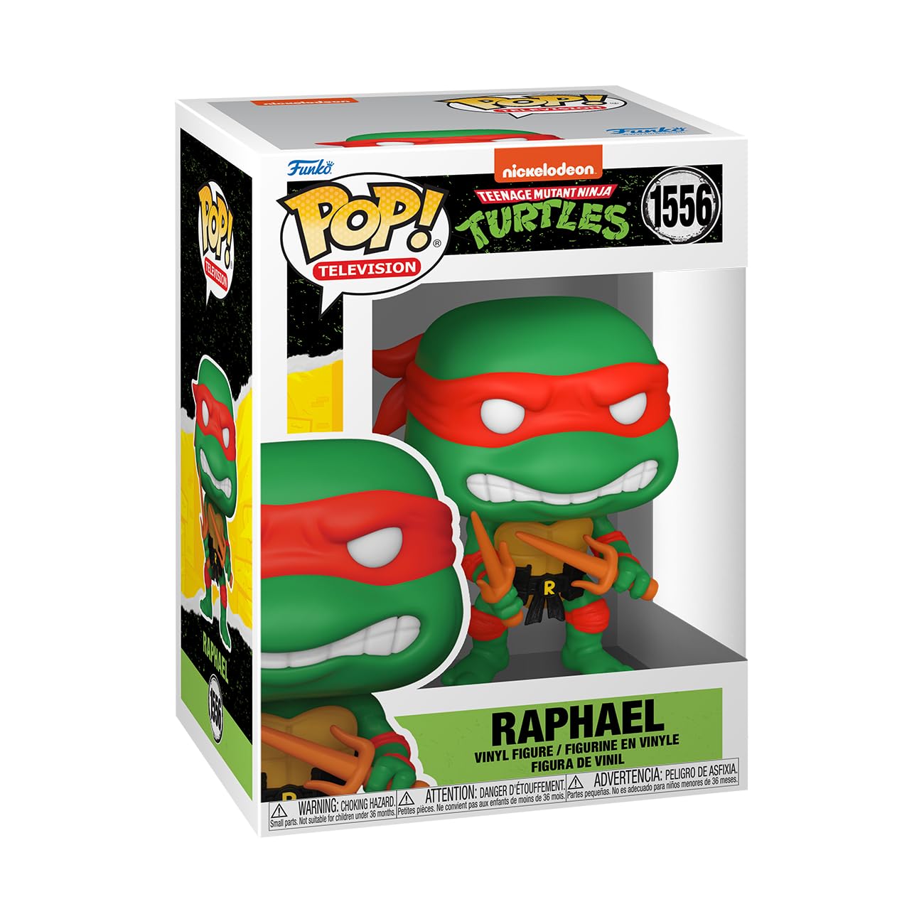 Funko POP! TV: Teenage Mutant Ninja Turtles (TMNT) - Raphael - Collectable Vinyl Figure - Gift Idea - Official Merchandise - for Kids & Adults - TV…