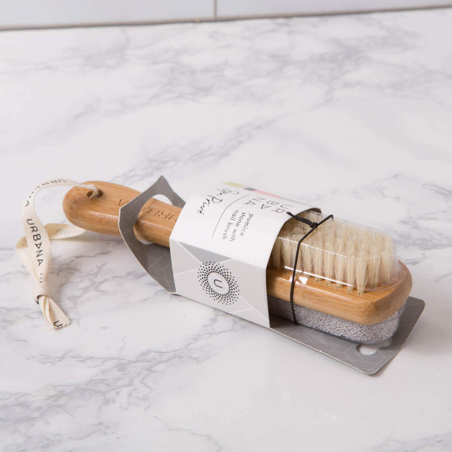 Urbana Spa Prive Home Spa Collection, Pumice Stone with Nail Brush Beauty & Personal Care Urbana