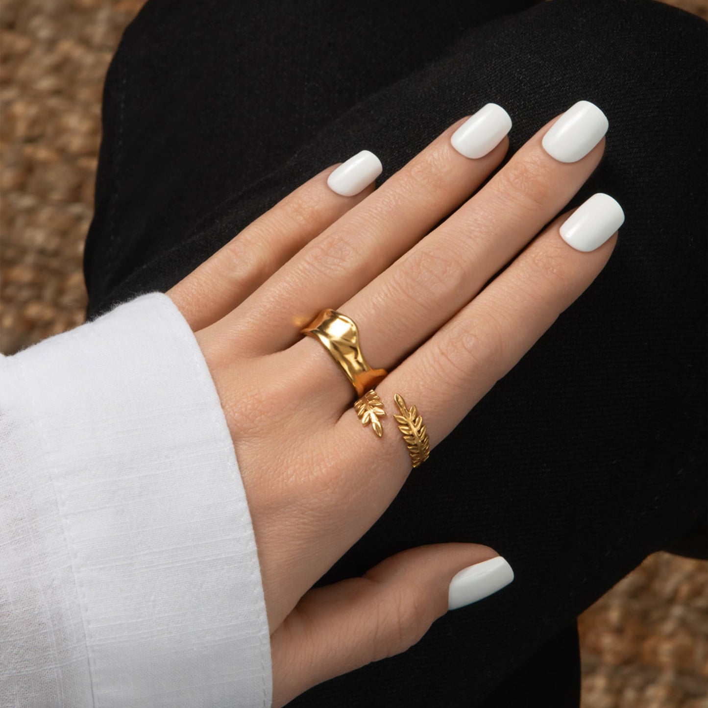 Kiss Impress No Glue Mani Press On Nails, Color, 'Frosting', White, Short Size, Squoval Shape, Includes 30 Nails, Prep Pad, Instructions Sheet, 1 Beauty & Personal Care KISS