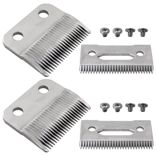 JRSHOME Upgraded 2 Pack 2 Hole Clipper Blade for Wahl ProSeriesPlatinum/Self-CutPro/Pet- Pro/Notfit Multi-Purpose79607 / 5Star / MagicClip Beauty and Personal Care JRSHOME