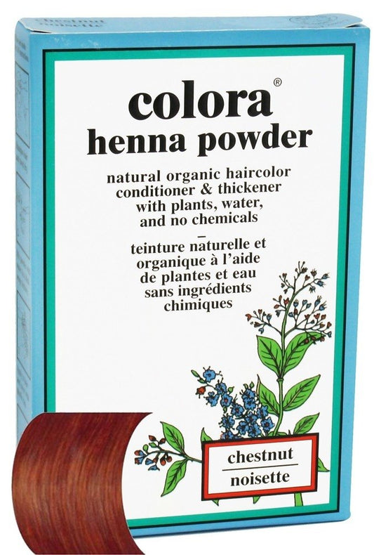 Colora Henna Powder Hair Color Chestnut, 2 oz (Pack of 7) Beauty & Personal Care Colora Henna Powder