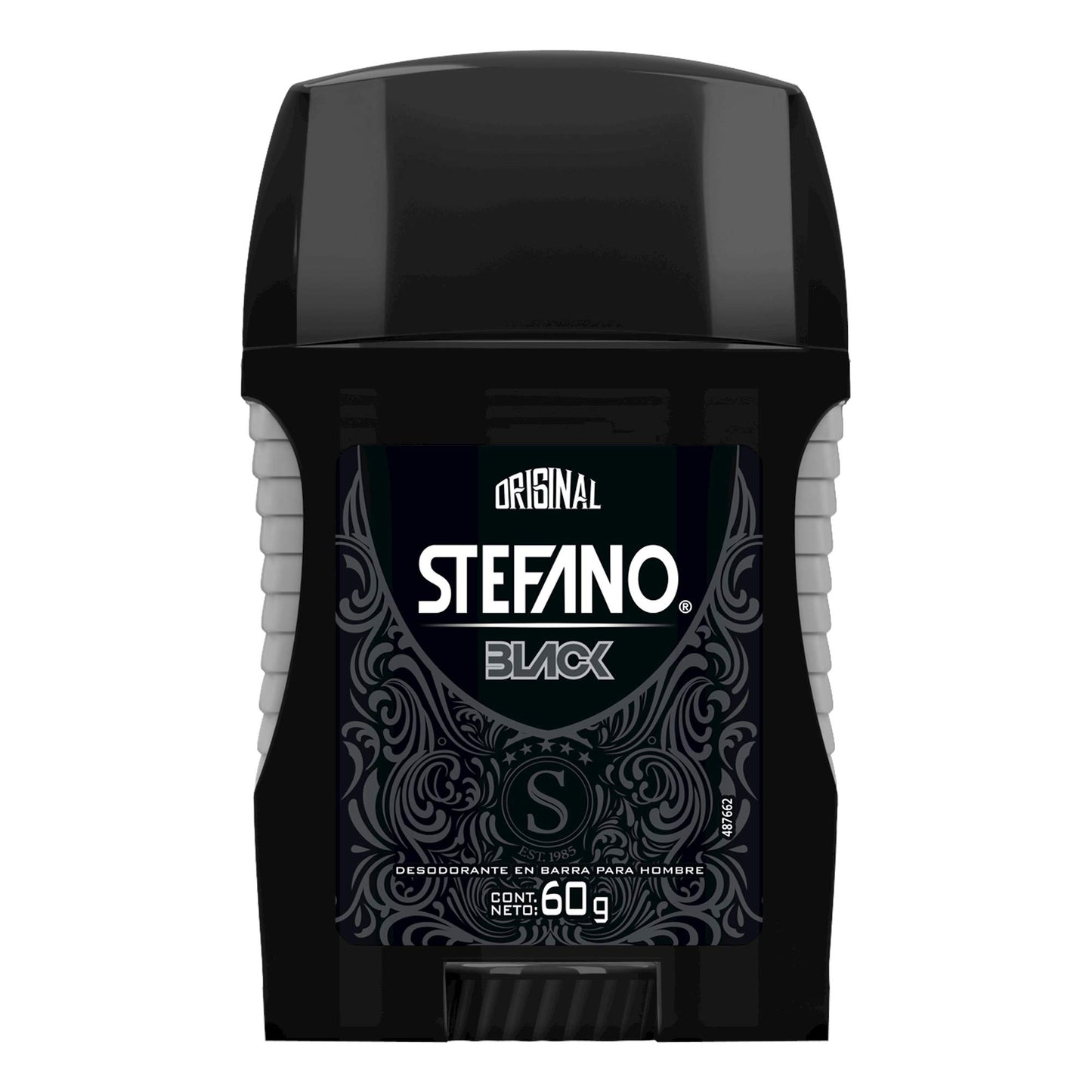 Stefano Stick Deodorant for Men 2.5oz, Desodorante Estefano Barra 60gr (Black) Beauty and Personal Care Stefano