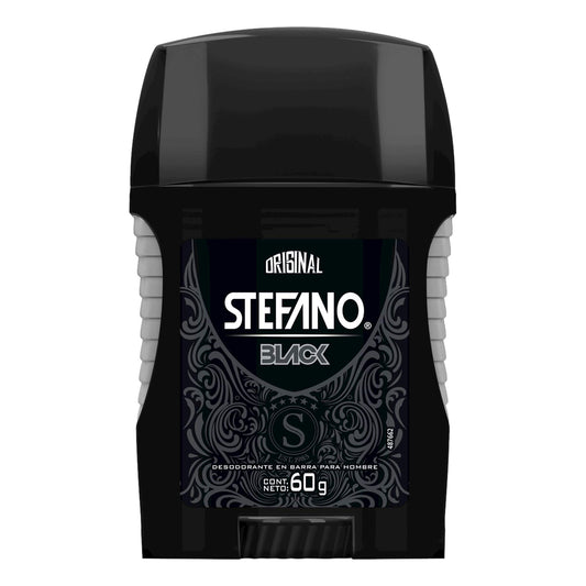 Stefano Stick Deodorant for Men 2.5oz, Desodorante Estefano Barra 60gr (Black) Beauty and Personal Care Stefano