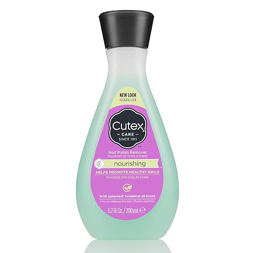 Cutex Nourishing Nail Polish Remover, Leaves Fingernails & Toenails Looking Healthy, Contains Vitamin E, 6.7 fl oz Beauty & Personal Care Cutex