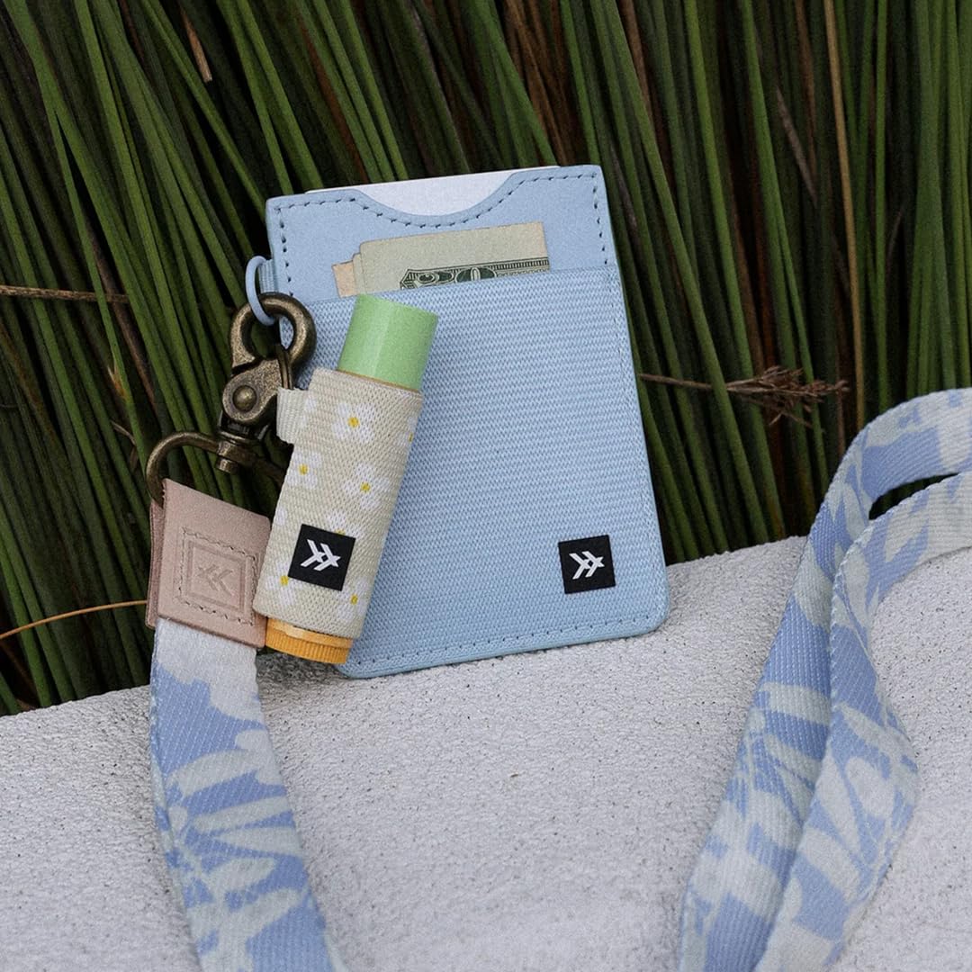 Thread Wallets Ultra Slim Card Holder Wallet - For Women & Men Minimalist Small Modern Credit Organizer Mini (Fine Line)