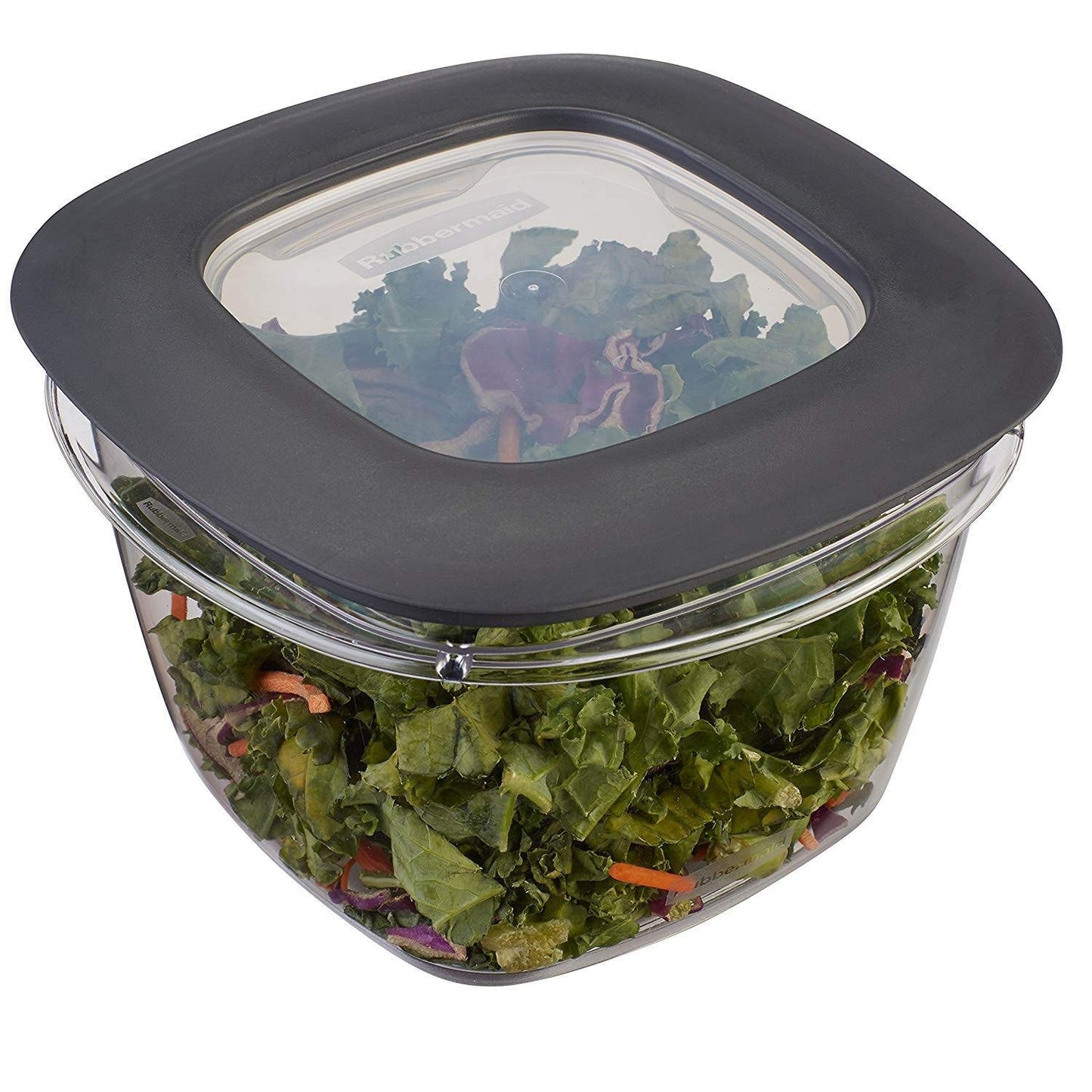 Rubbermaid Premier Easy Find Lids 7-Cup Meal Prep and Food Storage Container, Grey |BPA-Free & Stain Resistant