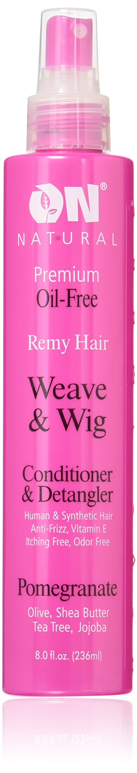 On Natural Weave & Wig Conditioner & Detangler, Pomegranate, 8 Fluid Ounce