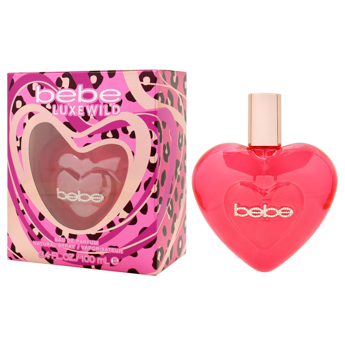 Bebe Luxe Wild(W) Edp Sp 3.4Oz(Li Free)